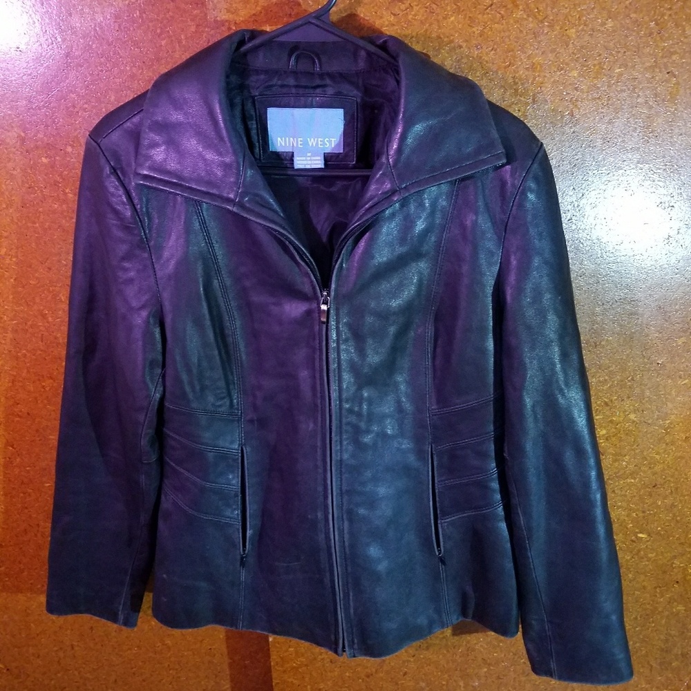 Nine West Vintage Leather Jacket